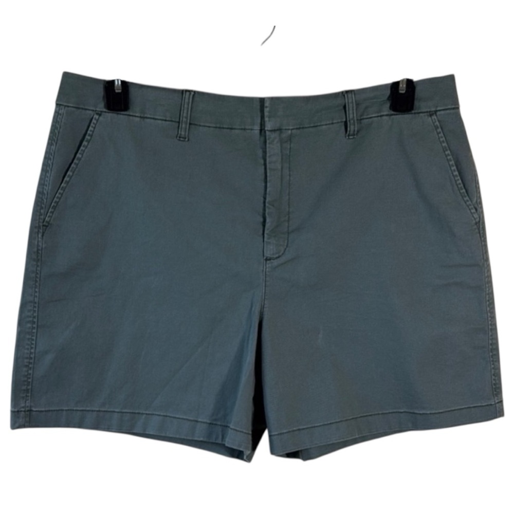 Anne Klein Shorts‎ Green Chino High Waist in Size 22  NWT